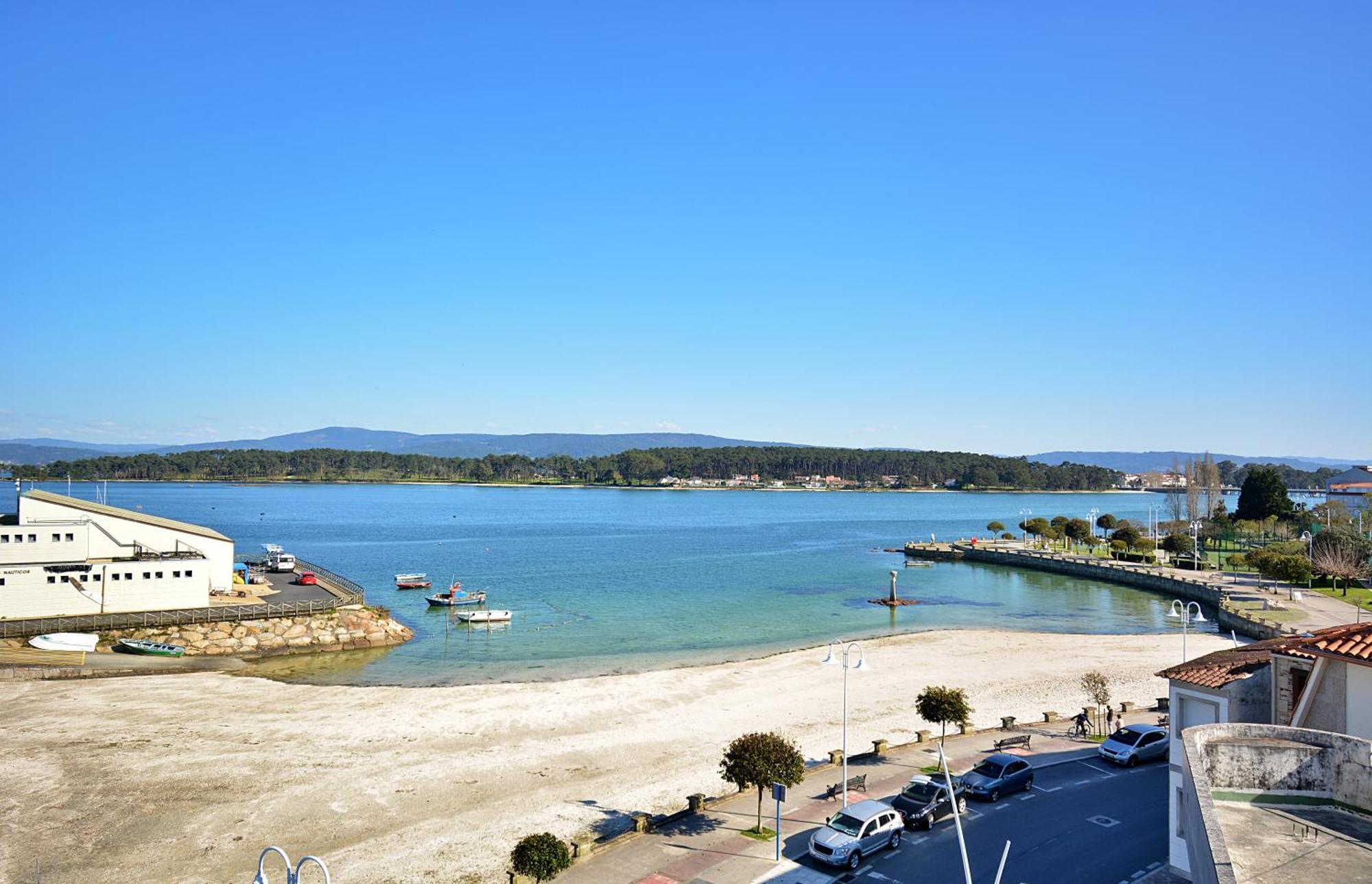 Apartamento Con Terraza Frente Al Mar En O Grove Dış mekan fotoğraf