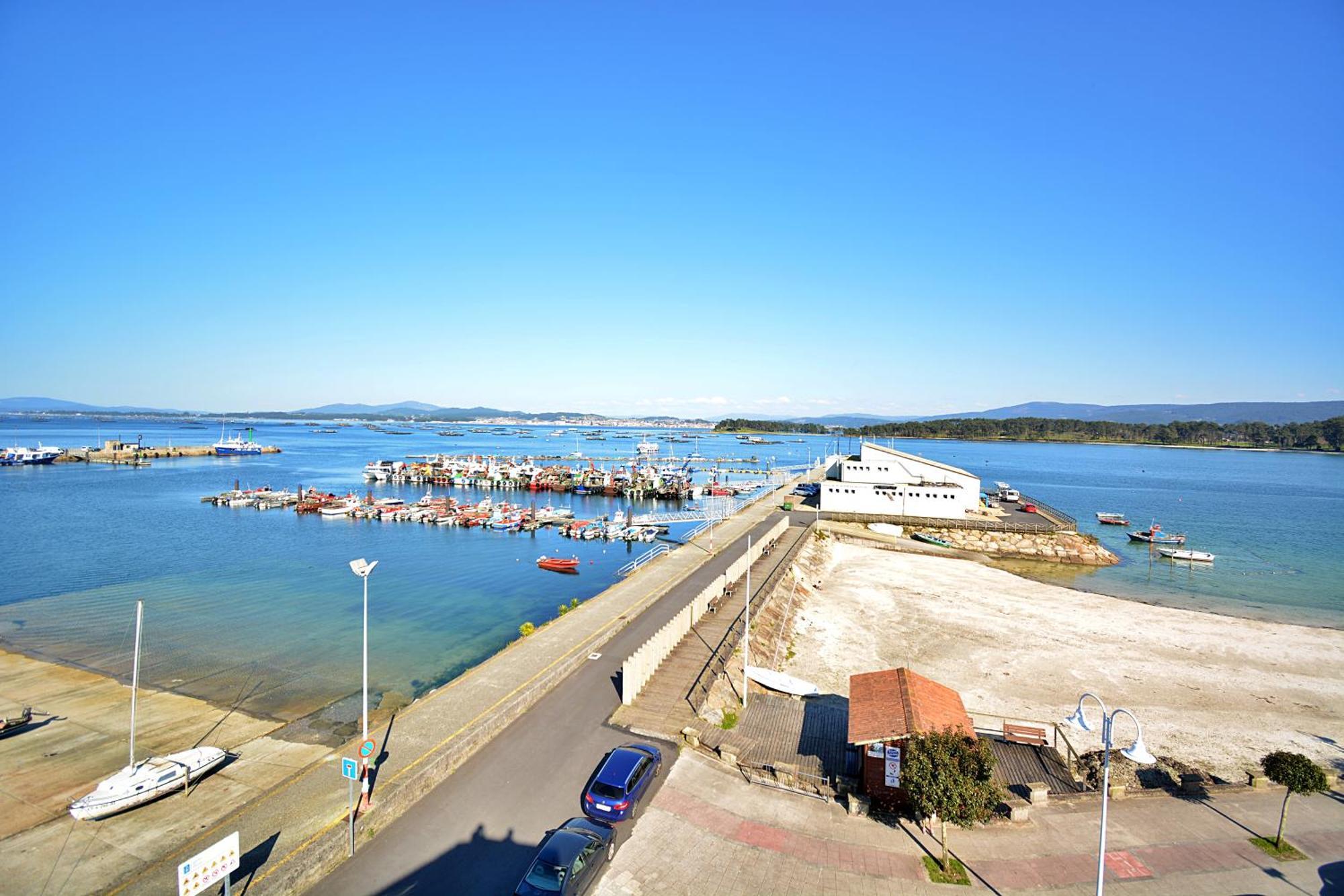 Apartamento Con Terraza Frente Al Mar En O Grove Dış mekan fotoğraf